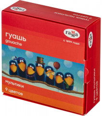 Гуашь «Мультики» - Фото 1