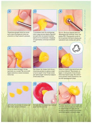 Весенние и полевые цветы из полимерной глины. Комплект из 2 книг - Фото 8