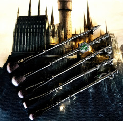 Набор кистей для макияжа в чехле «Слизерин» - Фото 3