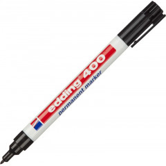 Маркер перманентный, цвет черный - Фото 2