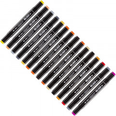 Набор маркеров для скетчинга двусторонних - Фото 4