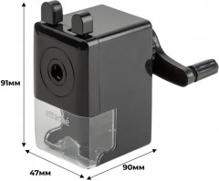 Точилка механическая 8 мм, фиксация карандаша - Фото 9