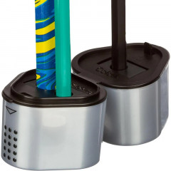 Точилка Trio Grip 2001, 3 отверстия,2 контейнера - Фото 4