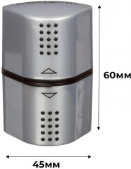 Точилка Trio Grip 2001, 3 отверстия,2 контейнера - Фото 5