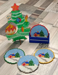 Набор подстаканников «Зимушка» - Фото 1