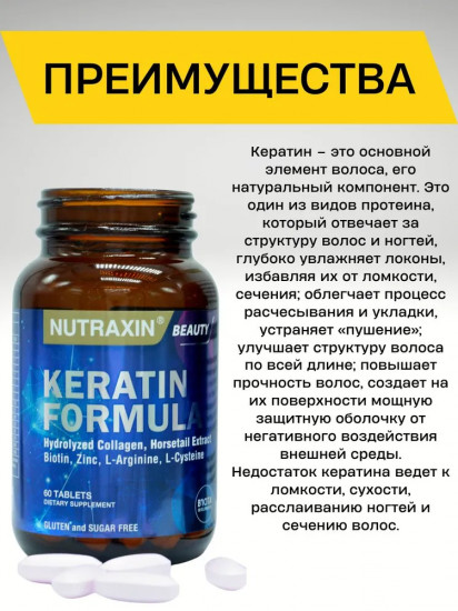 БАД «Keratin Formula»