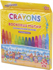 Мелки восковые «Домики» - Фото 8