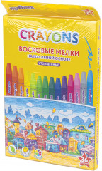 Мелки восковые «Домики» - Фото 8