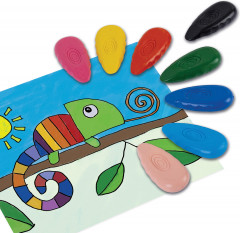 Мелки восковые «Капельки» - Фото 7