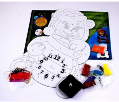 Настенные часы своими руками «Медвежёнок» - Фото 1