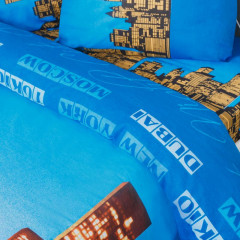 Комплект постельного белья «Ночной город» - Фото 3