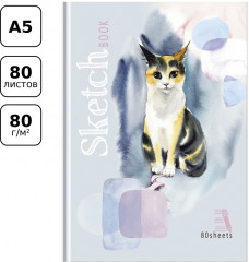 Скетчбук «Трехцветная кошка» - Фото 1