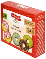 Игра настольная развивающая «Мемо. Пончики» - Фото 6