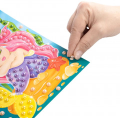 Аппликация бусинами «Русалочка» - Фото 11