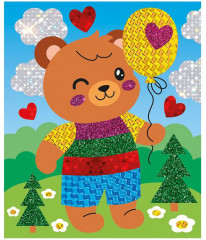 Аппликация из фольги «Медвежонок» - Фото 2