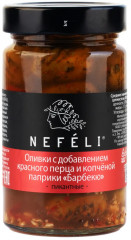 Оливки с добавлением красного перца и копчёной паприки «Барбекю» - Фото 1