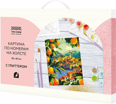 Картина по номерам «Средиземноморское побережье» - Фото 1