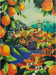 Картина по номерам «Средиземноморское побережье» - Фото 6