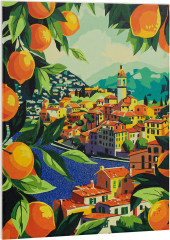 Картина по номерам «Средиземноморское побережье» - Фото 7