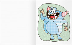 Раскраска водная «Смешные монстрики» - Фото 1