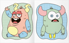 Раскраска водная «Смешные монстрики» - Фото 3