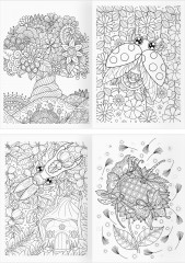 Раскраска-антистресс. Дивный сад - Фото 2