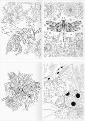 Раскраска-антистресс. Дивный сад - Фото 3