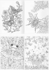 Раскраска-антистресс. Дивный сад - Фото 4