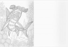 Раскраска-антистресс. Подводное царство - Фото 5