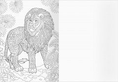 Раскраска-антистресс. Удивительные животные - Фото 5