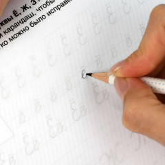 Прописи с прозрачными страницами. Прописные буквы - Фото 11