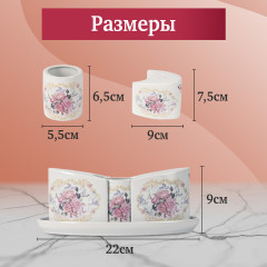 Набор для специй на подставке «Debora» - Фото 1