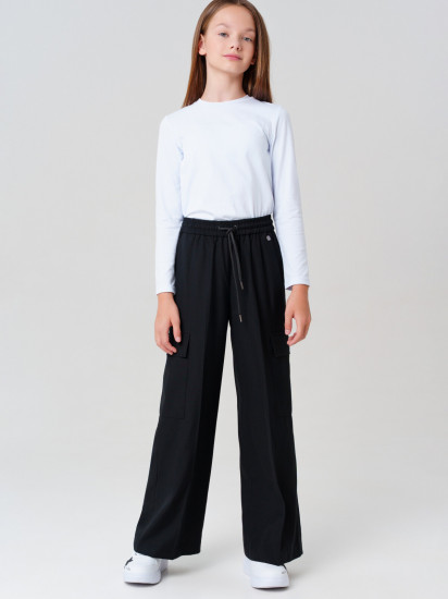 Брюки текстильные для девочек