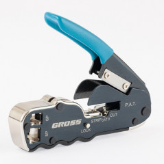 Клещи для обжима телефонных и компьютерных клемм - Фото 1