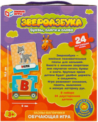 Пазл «Звероазбука» - Фото 4