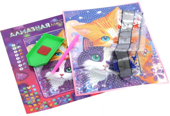 Алмазная мозаика «Котики»