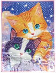 Алмазная мозаика «Котики» - Фото 2