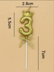 Свеча-цифра для торта - Фото 1