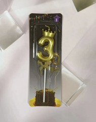 Свеча-цифра для торта - Фото 3