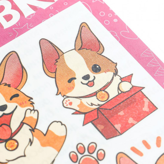 Набор тату переводных «Корги»