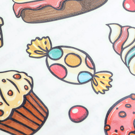 Набор тату переводных «Сладости»