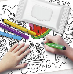 Коврик-раскраска многоразовый «Сладости» - Фото 9