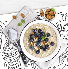 Коврик-раскраска многоразовый «Сладости» - Фото 11