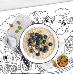 Коврик-раскраска многоразовый «Паровозик» - Фото 11