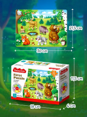 Пазл «Кто живет в лесу» - Фото 2