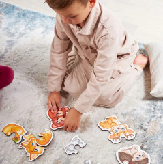 Набор пазлов контурные «Зверята» - Фото 8