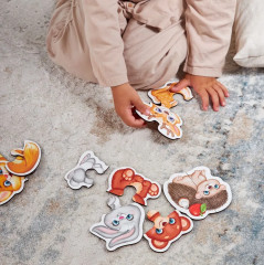 Набор пазлов контурные «Зверята» - Фото 9