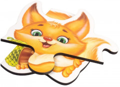 Набор пазлов контурные «Зверята» - Фото 14