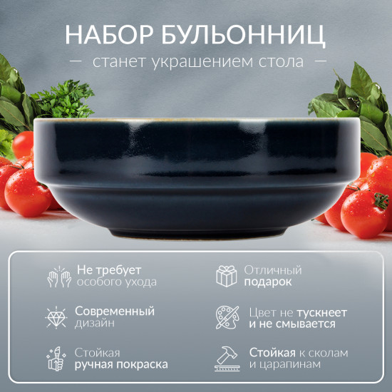 Набор бульонниц