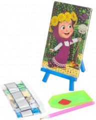 Алмазная мозаика «Маша и Медведь» - Фото 2